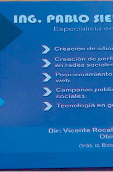 tarjeta de presentación agencia publicitaria